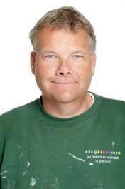 Billede af vores malermester Bo Rasmussen